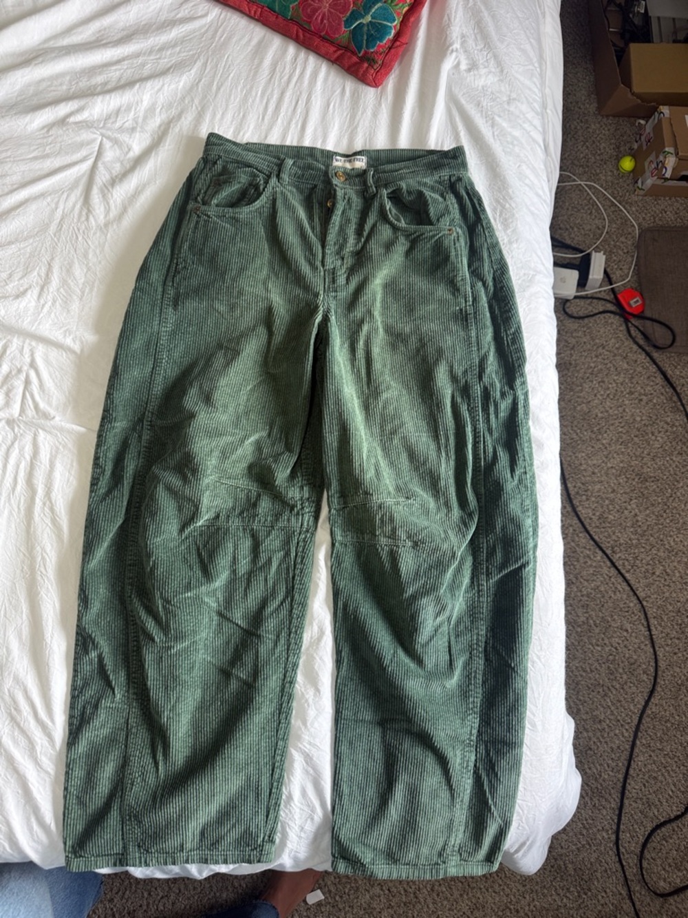 Free People “we the free” corduroy barrel pants